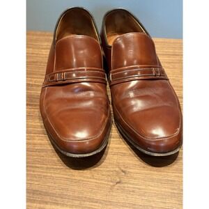 Barker of Northampton England Leather Cap Toe Oxford Shoes Brown UK 8.5 US 9.5